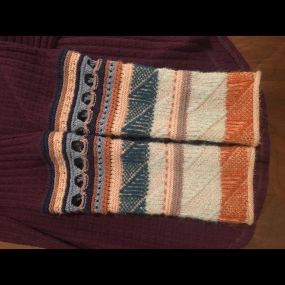 Nwt sample free people mixed up cuff thermal